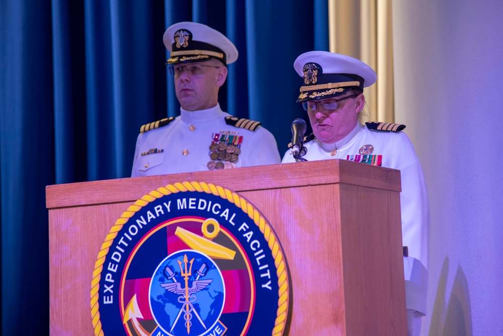 EMF Bethesda holds a change of command ceremony