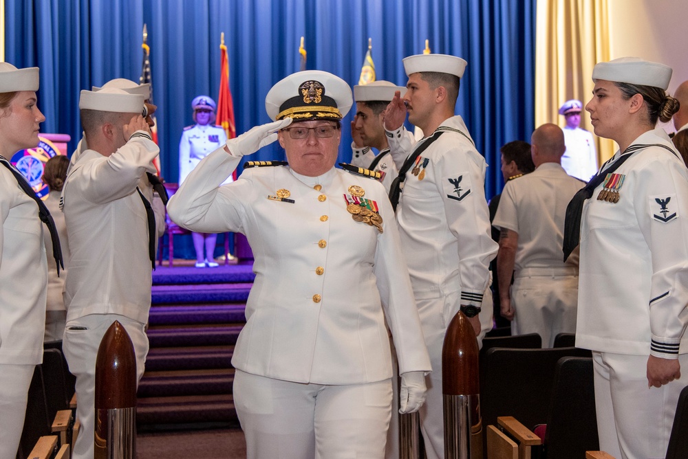 EMF Bethesda holds a change of command ceremony