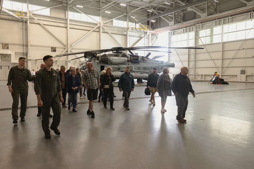 Vietnam War Veterans Tour on MCAS New River