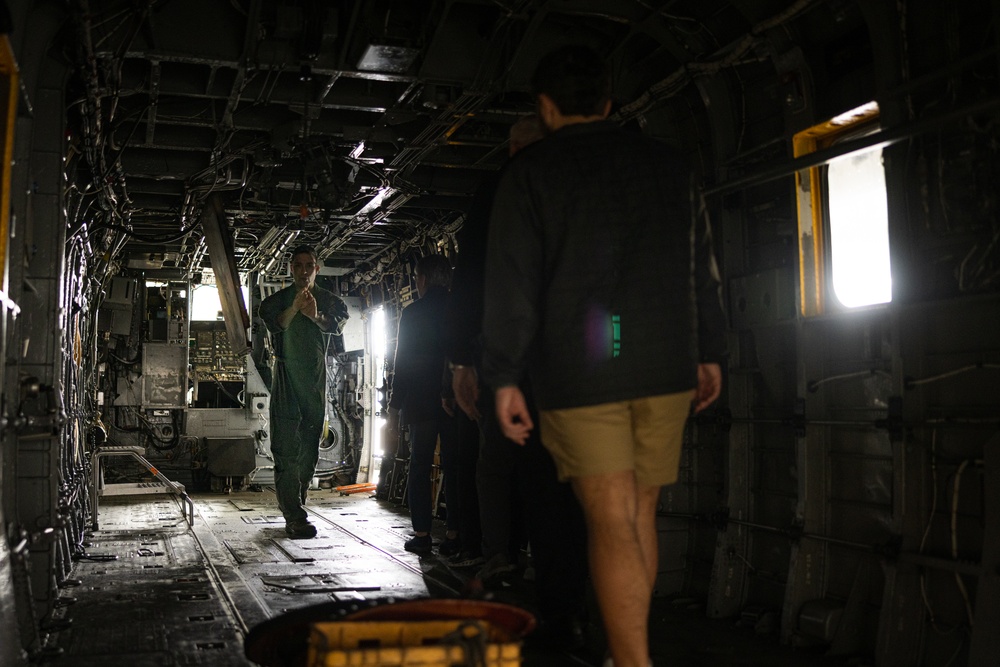 Vietnam War Veterans Tour on MCAS New River