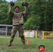 DC Army National Guard Solider participates in HIIT training during 2024 Region II Best Warrior Competition