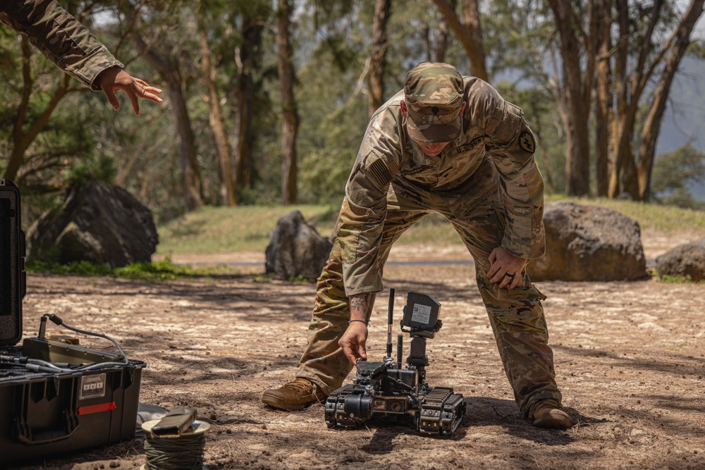 EOD Robot Training