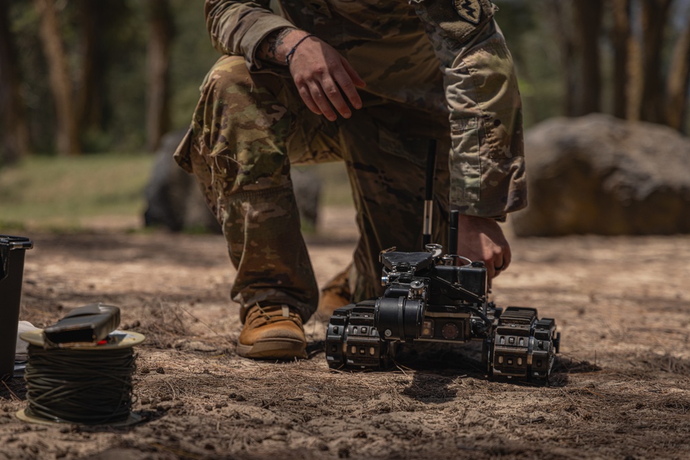 EOD Robot Training