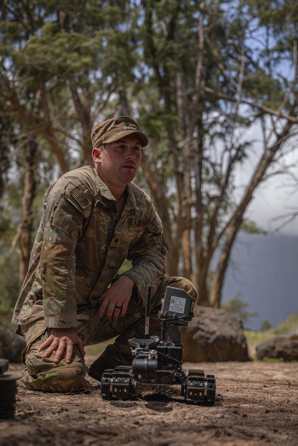 EOD Robot Training