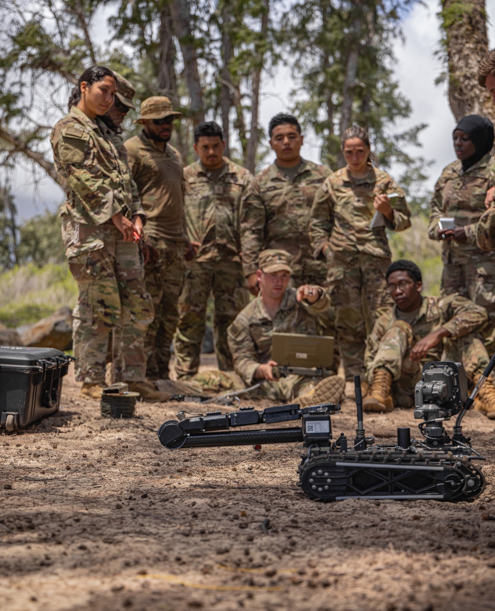 EOD Robot Training