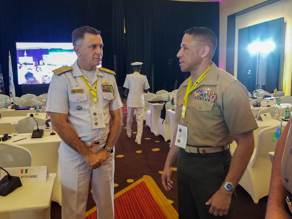 U.S. Marine Corps Forces South Participates in the African Maritime Forces Summit and Naval Infantry Leadership Symposium alongside Brazilian and Colombian Marine Corps Leaders