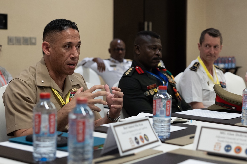 U.S. Marine Corps Forces South Participates in the African Maritime Forces Summit and Naval Infantry Leadership Symposium alongside Brazilian and Colombian Marine Corps Leaders