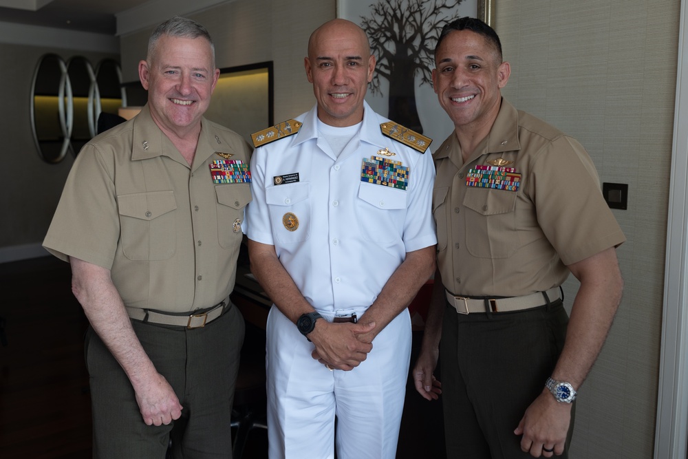 U.S. Marine Corps Forces South Participates in the African Maritime Forces Summit and Naval Infantry Leadership Symposium alongside Brazilian and Colombian Marine Corps Leaders