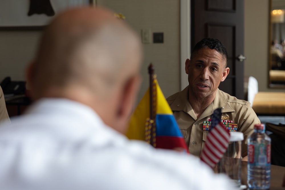 U.S. Marine Corps Forces South Participates in the African Maritime Forces Summit and Naval Infantry Leadership Symposium alongside Brazilian and Colombian Marine Corps Leaders