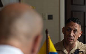 U.S. Marine Corps Forces South Participates in the African Maritime Forces Summit and Naval Infantry Leadership Symposium alongside Brazilian and Colombian Marine Corps Leaders