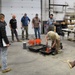 Ken McInally, geotechnical engineer, participates in the ACI practical exam