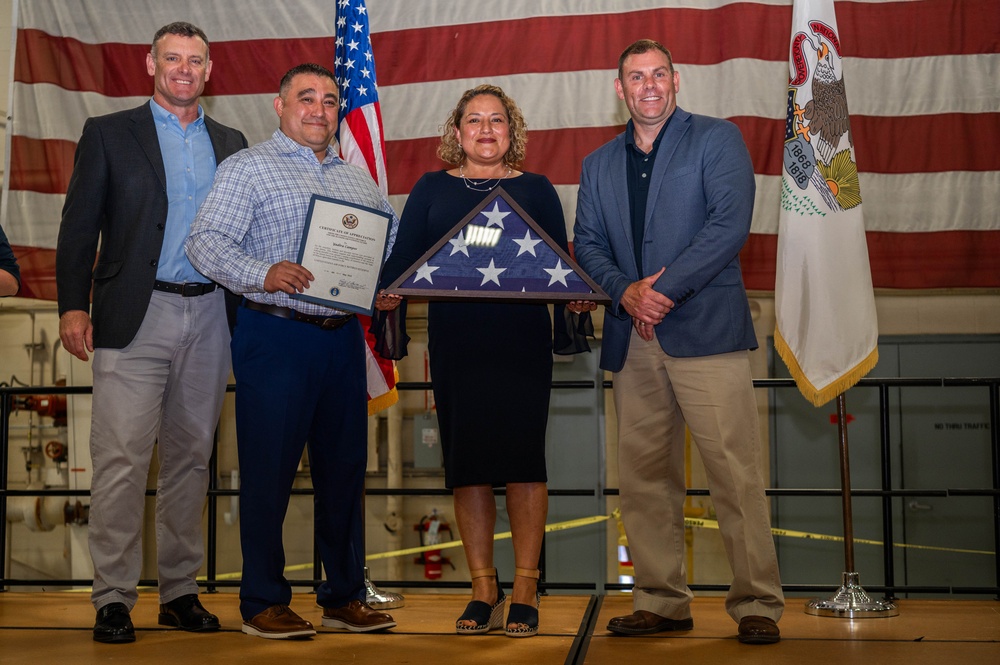 182nd Airlift Wing celebrates retirees May 4, 2024