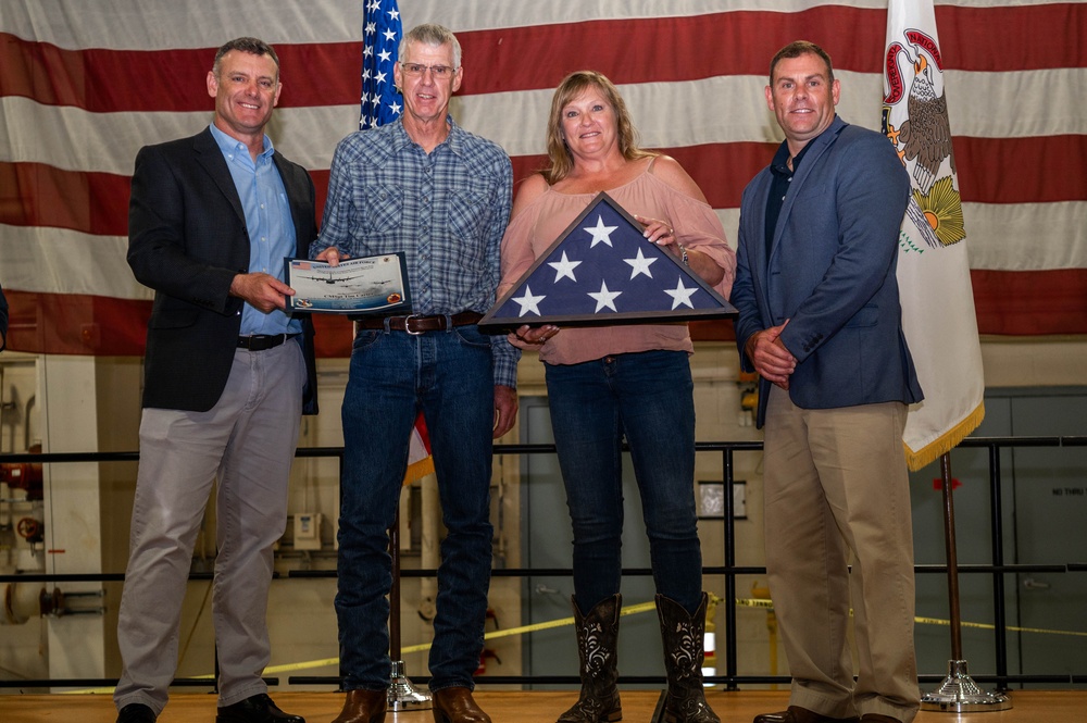 182nd Airlift Wing celebrates retirees May 4, 2024