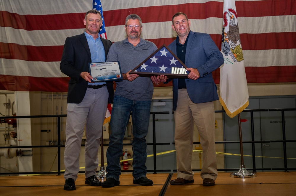 182nd Airlift Wing celebrates retirees May 4, 2024