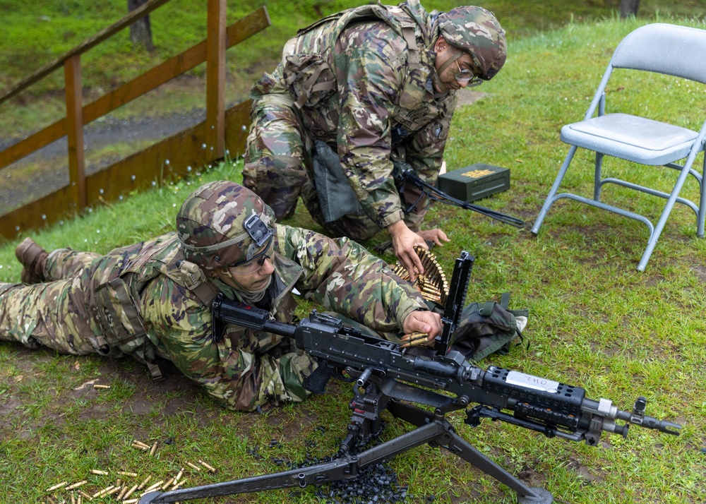 V Corps Best Squad Competition Support by Fire Lane