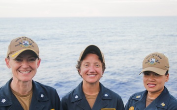 USS Halsey's Female Triad of Mothers will be Deployed on Mother's Day