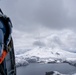 Coast Guard MH-60 Jayhawk helicopter aircrews from Air Station Astoria train above Mount St. Helens