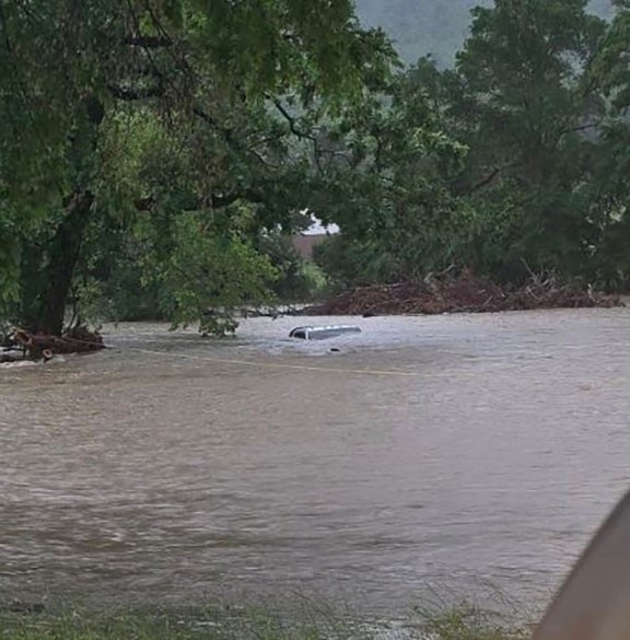 ‘Main focus was life safety’: Two MCAAP firefighters assist in swift water rescue