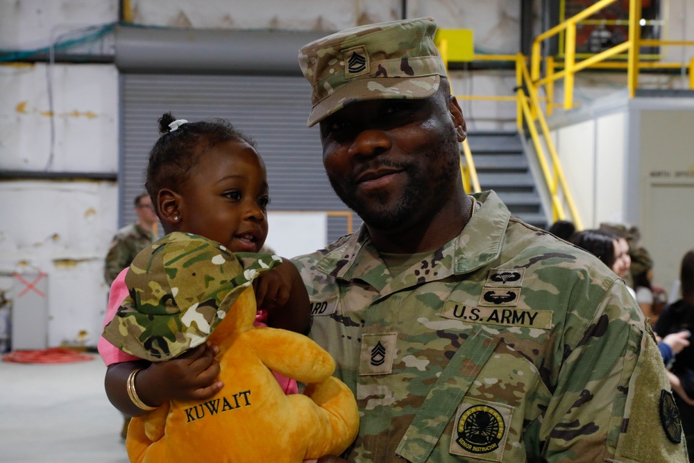 13th Armored Corps Sustainment Command Return from Deployment