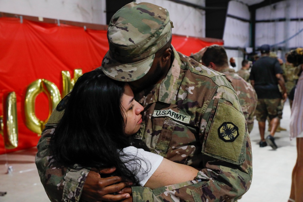 13th Armored Corps Sustainment Command Return from Deployment