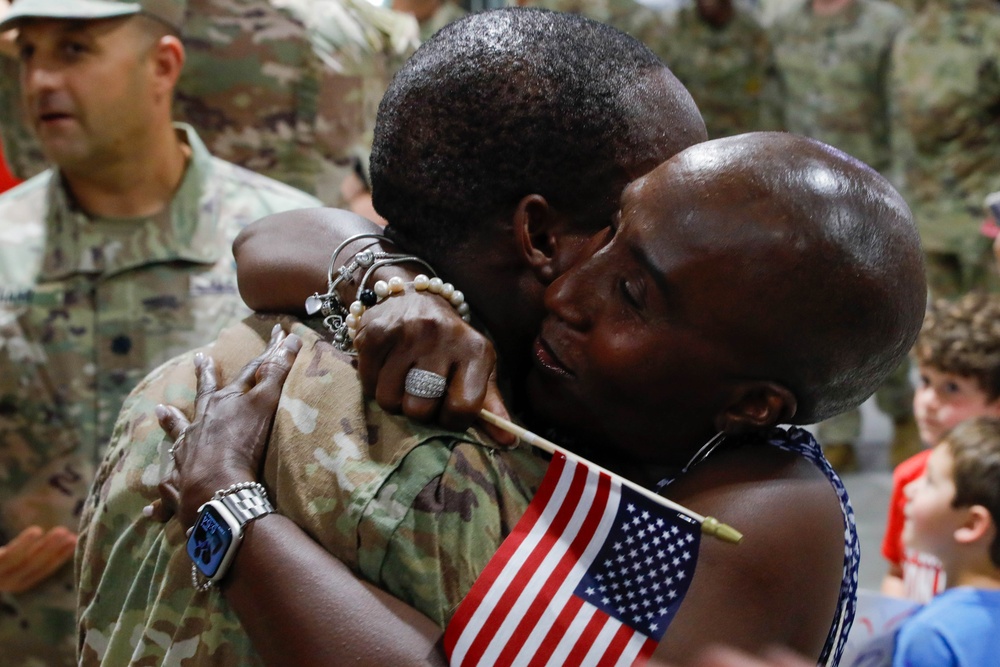 13th Armored Corps Sustainment Command Return from Deployment