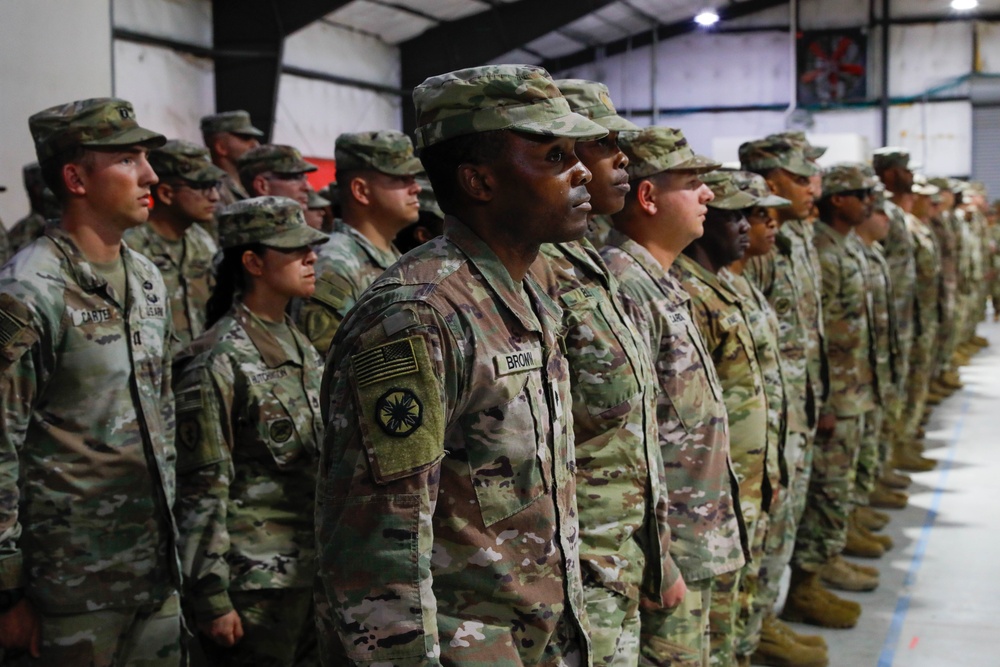 13th Armored Corps Sustainment Command Return from Deployment