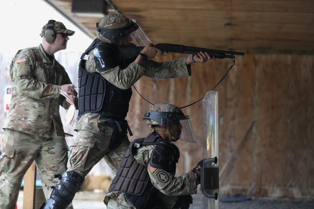 Virginia Army National Guard Soldier participates in Non lethal Familiarization during R2BWC24