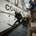 Divers inspect Coast Guard Cutter Eagle Divers inspect Coast Guard Cutter Eagle