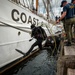 Divers inspect Coast Guard Cutter Eagle