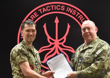 Trailblazing Triumph: Reservist Achieves Milestone as First to Earn NIWAWS WTI Course Patch