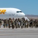 Airmen from the 99th Security Forces Squadron return home