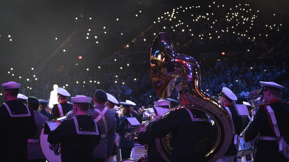 Norfolk Naval Base Fleet Band performs at VIT
