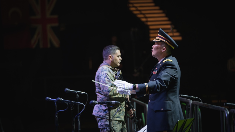 LTC Dae Kim of the TRADOC Band Conducts at VIT