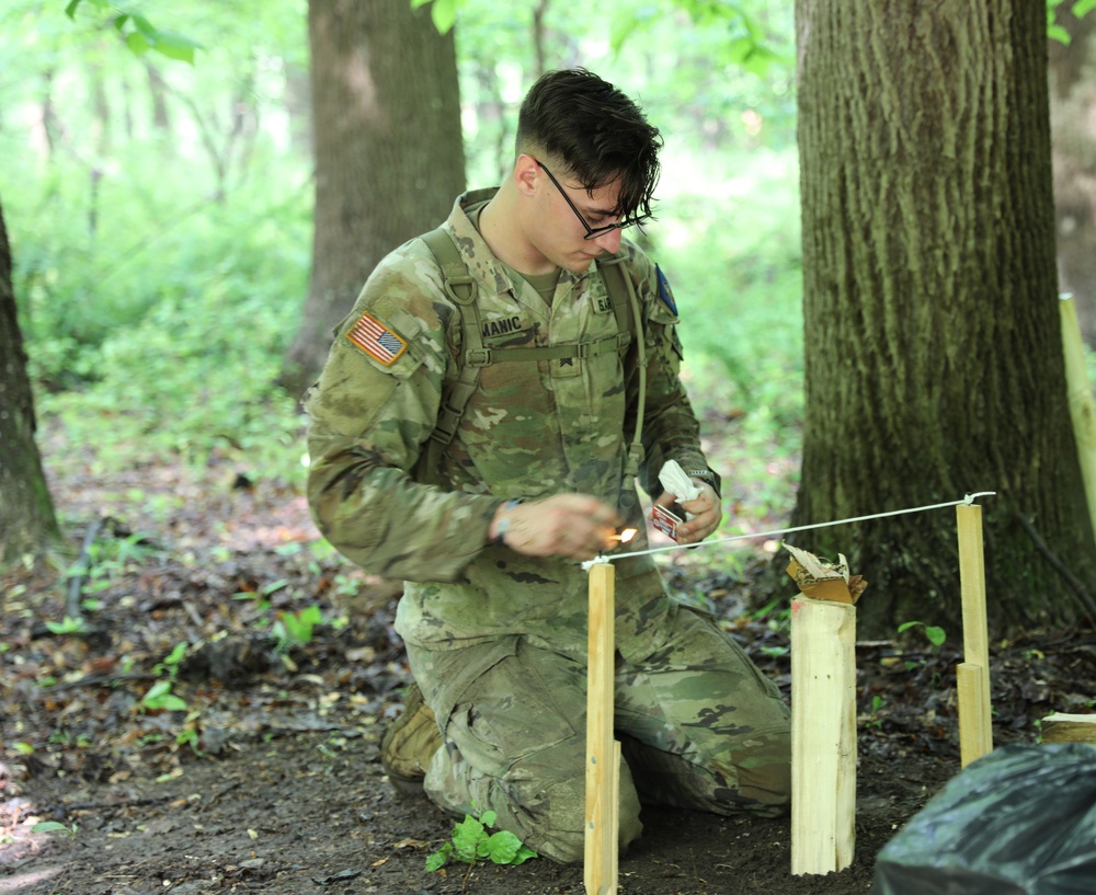 Pennsylvania Army National Guard Soldier Sparks a Fire for Region Two Best Warrior Competition