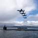 USS Nebraska Escorted by USAF A-10s, USCG