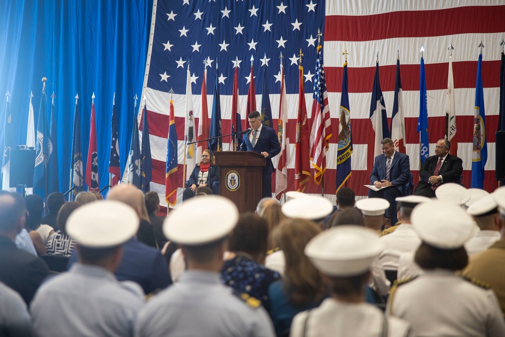 Naturalization ceremony aboard the USS Bataan