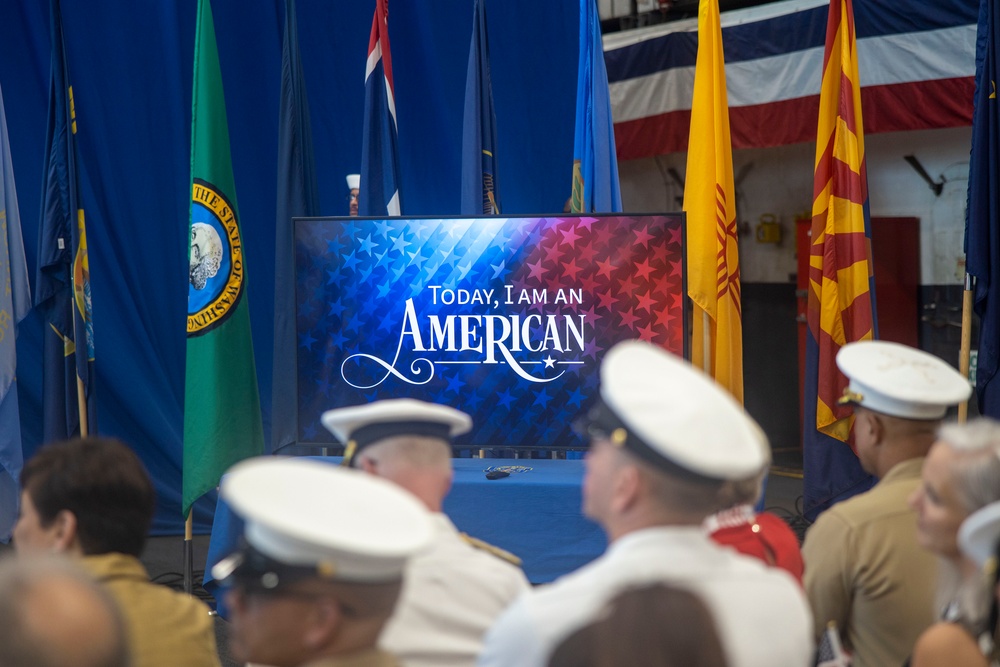 Dvids Images Naturalization Ceremony Aboard The Uss Bataan [image 3 Of 11]