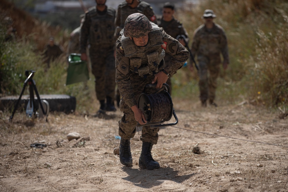 US, Tunisia train explosive ordnance disposal at African Lion 2024