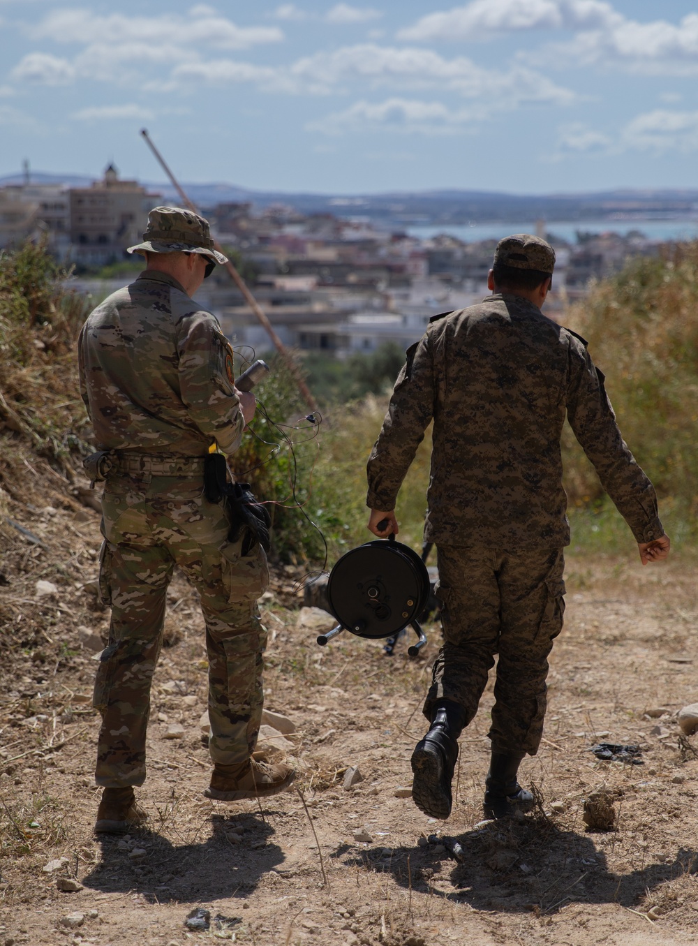 US, Tunisia train explosive ordnance disposal at African Lion 2024