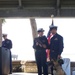 The U.S. Coast Guard Maritime Safety and Security Team Kings Bay (91108) crew celebrate Chief Canine Jenny's retirement