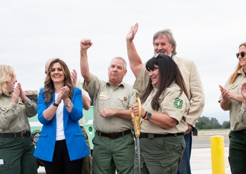 USFS Celebrates upgrades at Redding Air Attack Base Ribbon-Cutting Ceremony