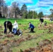 Tree planters were abundant for Fort McCoy’s 2024 Arbor Day celebration; hundreds of trees planted