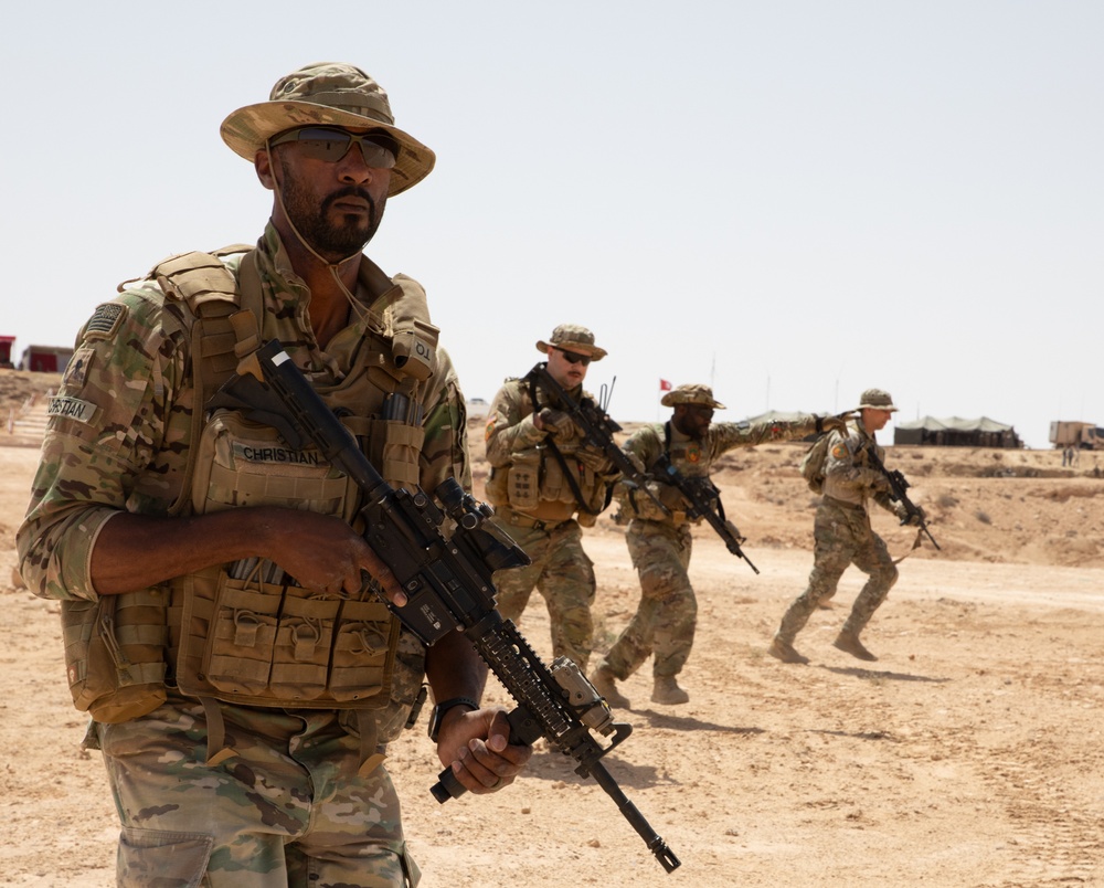 US conducts infantry squad attack lanes as part of African Lion 2024