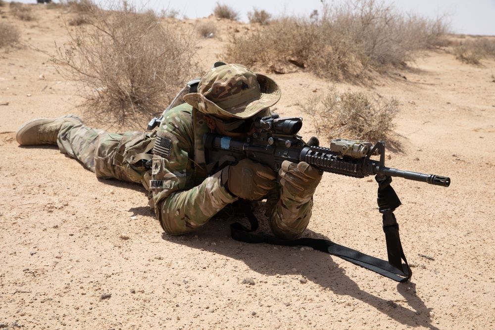 US conducts infantry squad attack lanes as part of African Lion 2024