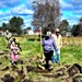 Tree planters were abundant for Fort McCoy’s 2024 Arbor Day celebration; hundreds of trees planted