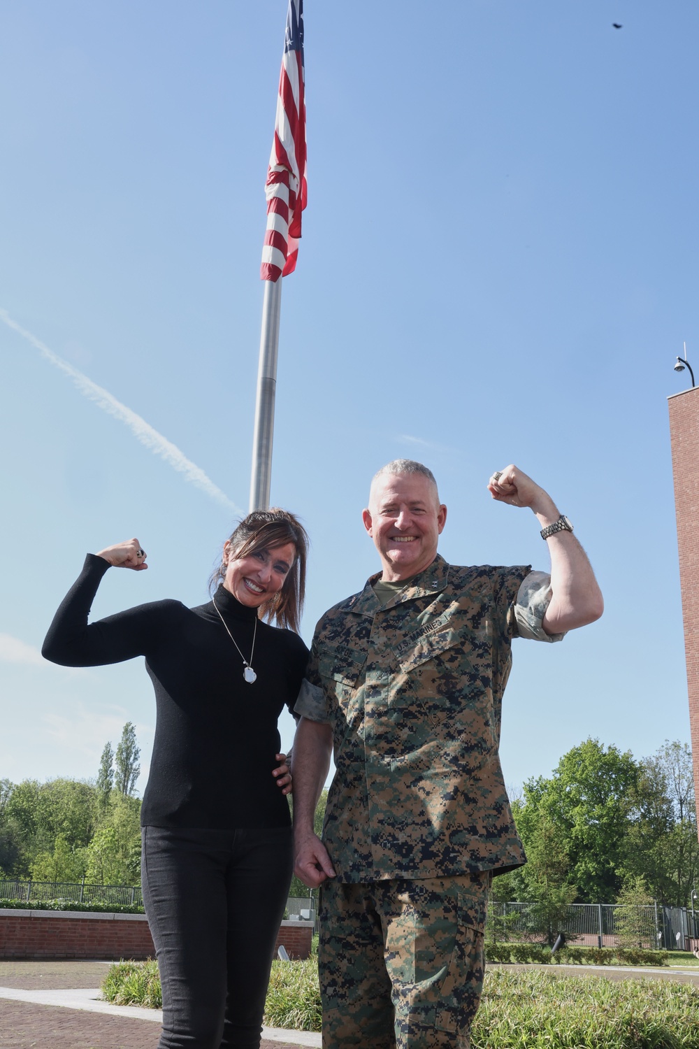 Maj. Gen. Sofge Visits the U.S. Embassy in The Hague, The Kingdom of the Netherlands