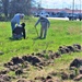 Tree planters were abundant for Fort McCoy’s 2024 Arbor Day celebration; hundreds of trees planted