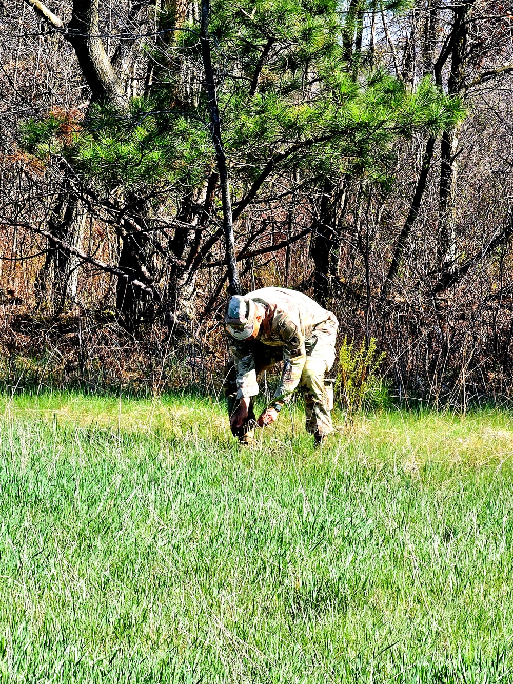 Tree planters were abundant for Fort McCoy’s 2024 Arbor Day celebration; hundreds of trees planted