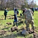 Tree planters were abundant for Fort McCoy’s 2024 Arbor Day celebration; hundreds of trees planted