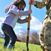 Tree planters were abundant for Fort McCoy’s 2024 Arbor Day celebration; hundreds of trees planted